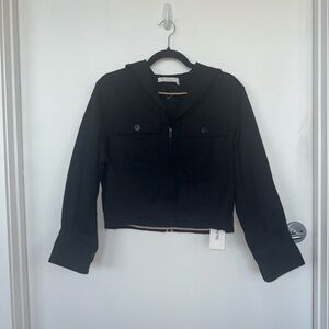 Chloé Black Cropped Jacket